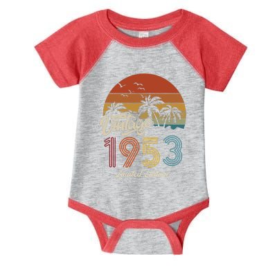 70th Birthday Vintage Limited Edition 1953 Infant Baby Jersey Bodysuit