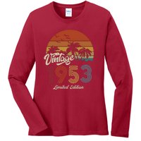 70th Birthday Vintage Limited Edition 1953 Ladies Long Sleeve Shirt