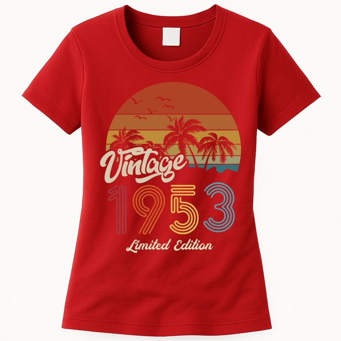 70th Birthday Vintage Limited Edition 1953 Women's T-Shirt