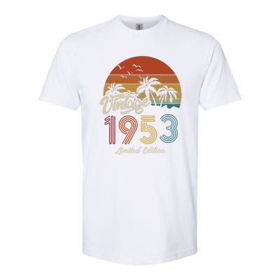 70th Birthday Vintage Limited Edition 1953 Softstyle® CVC T-Shirt