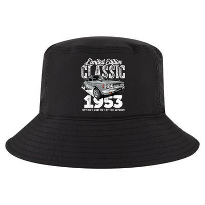 70th birthday Vintage Classic Car 1953 B-day 70 year old Cool Comfort Performance Bucket Hat