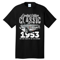 70th birthday Vintage Classic Car 1953 B-day 70 year old Tall T-Shirt