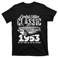 70th birthday Vintage Classic Car 1953 B-day 70 year old T-Shirt