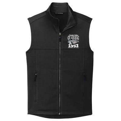 70th birthday Vintage Classic Car 1953 B-day 70 year old Collective Smooth Fleece Vest