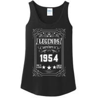 70th Birthday Vintage Legends Born In 1954 70 Years Old Ladies Essential Tank