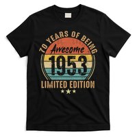 70th Birthday Vintage Limited Edition 1953 T-Shirt