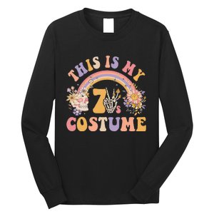 70s Costume Halloween Peace Hippie Retro Groovy Long Sleeve Shirt