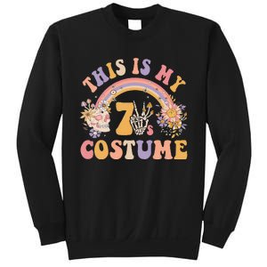 70s Costume Halloween Peace Hippie Retro Groovy Sweatshirt