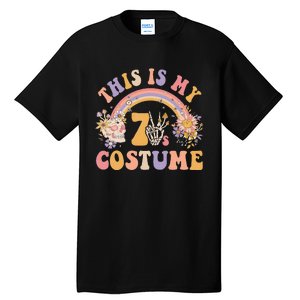 70s Costume Halloween Peace Hippie Retro Groovy Tall T-Shirt