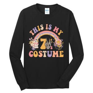 70s Costume Halloween Peace Hippie Retro Groovy Tall Long Sleeve T-Shirt