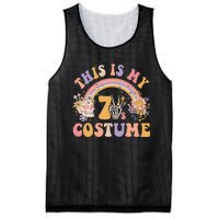 70s Costume Halloween Peace Hippie Retro Groovy Mesh Reversible Basketball Jersey Tank