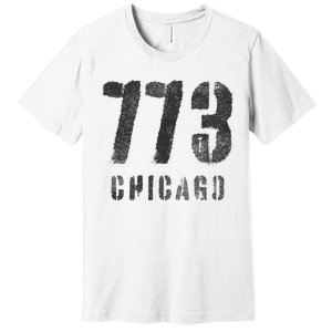 773 Chicago Illinois Souvenir Design Premium T-Shirt