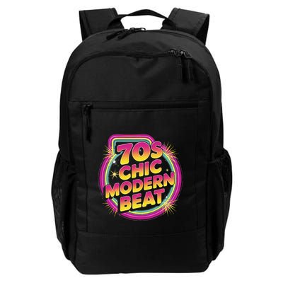 70s Chic Modern Beat Retro Groovy Funky Disco Backpack
