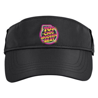 70s Chic Modern Beat Retro Groovy Funky Disco Adult Drive Performance Visor
