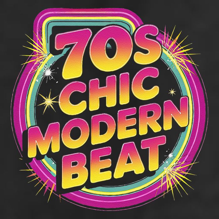 70s Chic Modern Beat Retro Groovy Funky Disco 11oz C Handle Ceramic Mug
