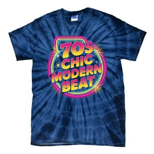 70s Chic Modern Beat Retro Groovy Funky Disco Tie-Dye T-Shirt