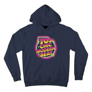 70s Chic Modern Beat Retro Groovy Funky Disco Tall Hoodie