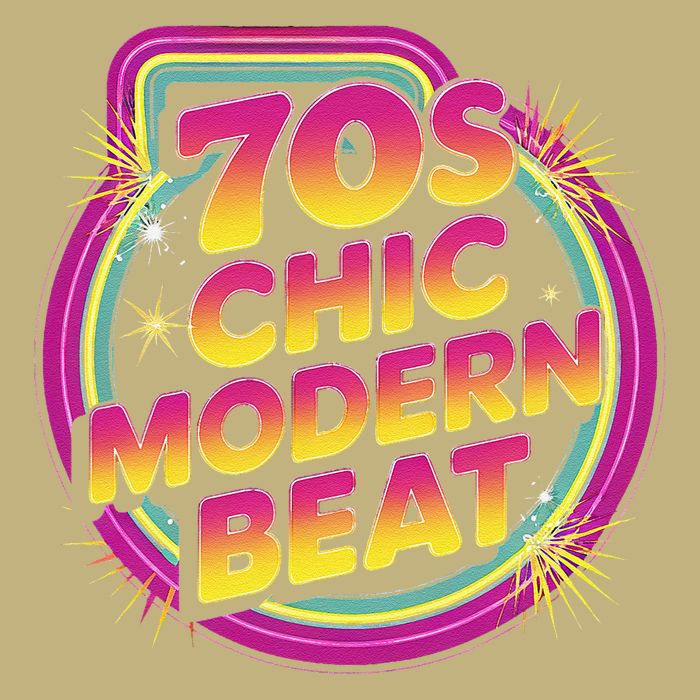 70s Chic Modern Beat Retro Groovy Funky Disco Cooling Performance Crew T-Shirt