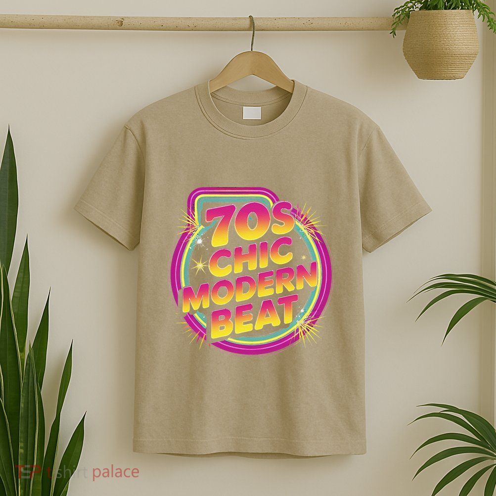 70s Chic Modern Beat Retro Groovy Funky Disco T-Shirt
