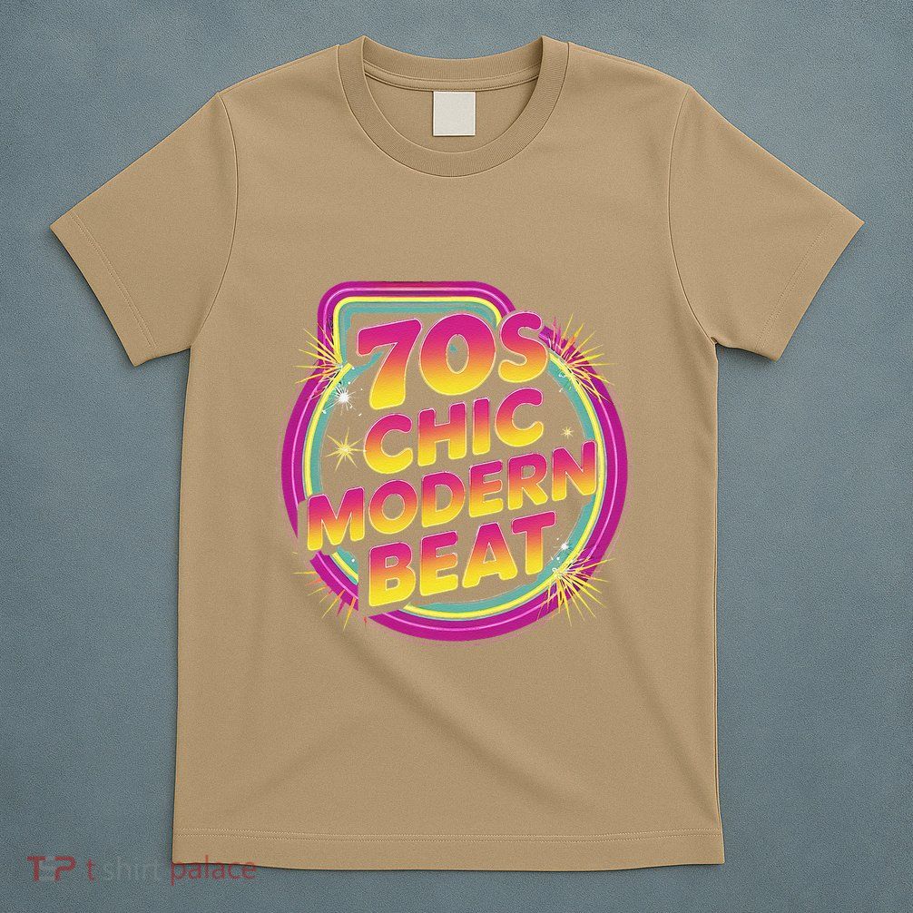 70s Chic Modern Beat Retro Groovy Funky Disco T-Shirt