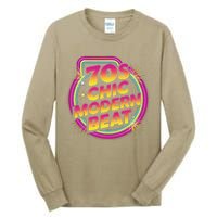 70s Chic Modern Beat Retro Groovy Funky Disco Tall Long Sleeve T-Shirt