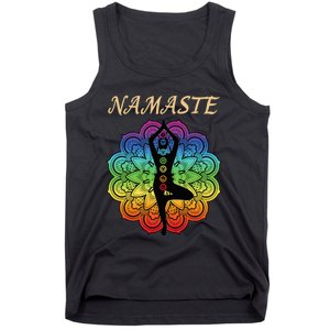 7 Chakra Namaste Reiki Kundalini Yoga Tank Top