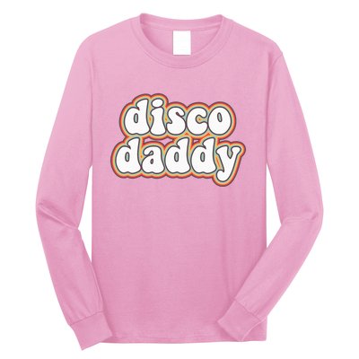 70s Disco Daddy 1970 Costumes For  Halloween Long Sleeve Shirt