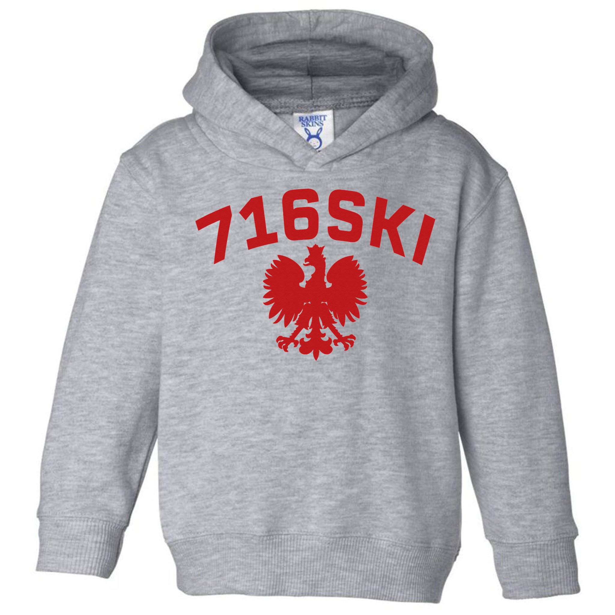 716SKI Dyngus Day Buffalo NY Polish Eagle Toddler Hoodie