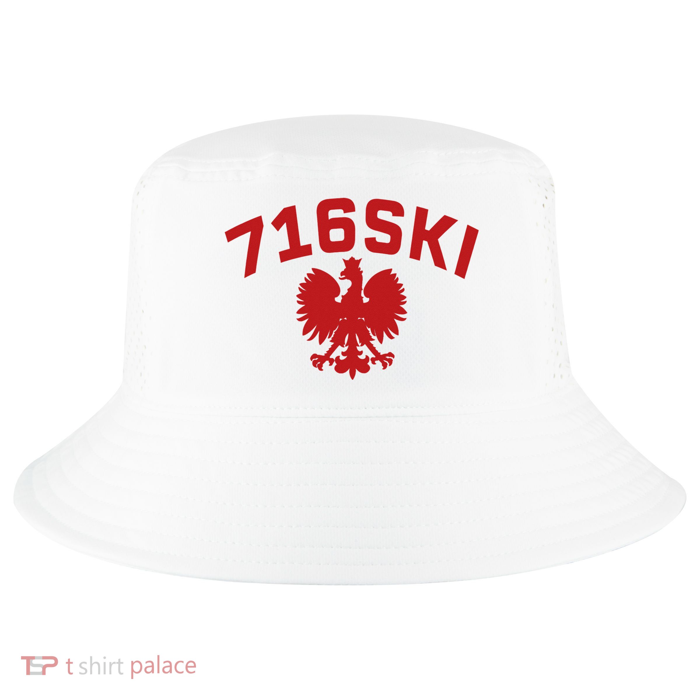 716SKI Dyngus Day Buffalo NY Polish Eagle Cool Comfort Performance Bucket Hat