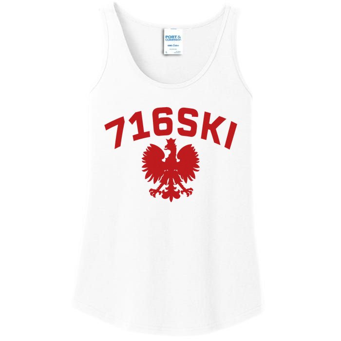 716SKI Dyngus Day Buffalo NY Polish Eagle Ladies Essential Tank