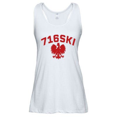 716SKI Dyngus Day Buffalo NY Polish Eagle Ladies Essential Flowy Tank