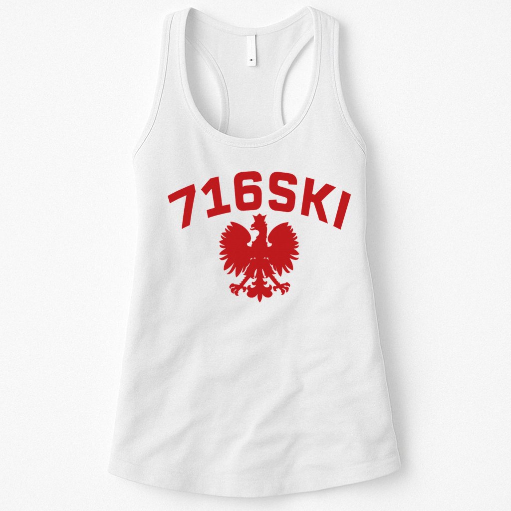 716SKI Dyngus Day Buffalo NY Polish Eagle Womens Tank Top