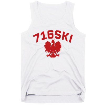 716SKI Dyngus Day Buffalo NY Polish Eagle Tank Top