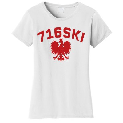 716SKI Dyngus Day Buffalo NY Polish Eagle Women's T-Shirt