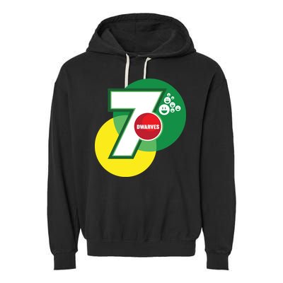 7 Dwarves Parody Garment-Dyed Fleece Hoodie
