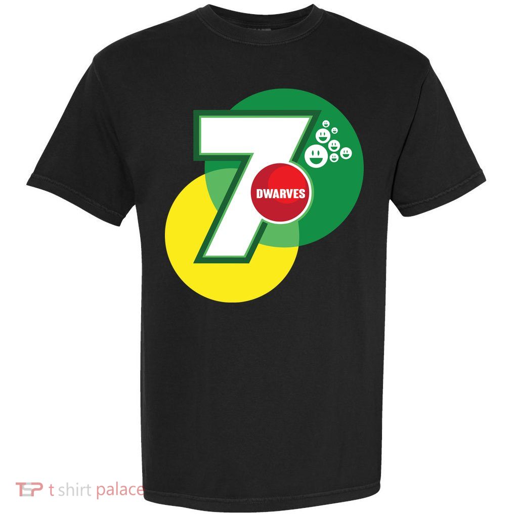 7 Dwarves Parody Garment-Dyed Heavyweight T-Shirt
