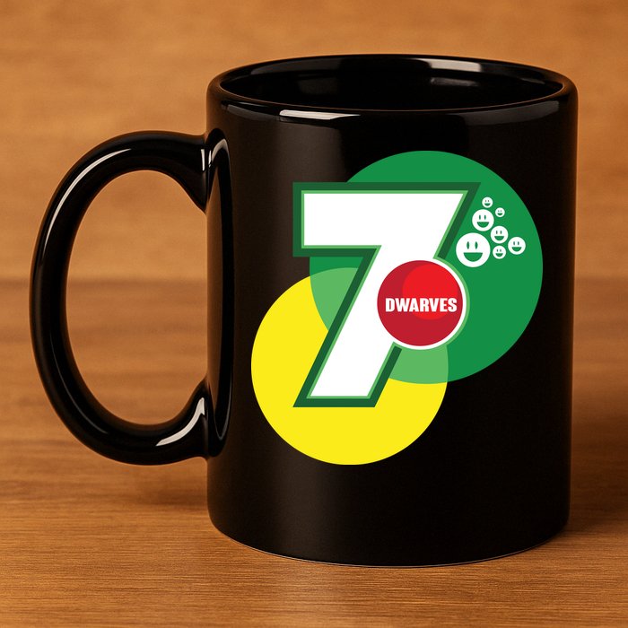7 Dwarves Parody 11oz C Handle Ceramic Mug