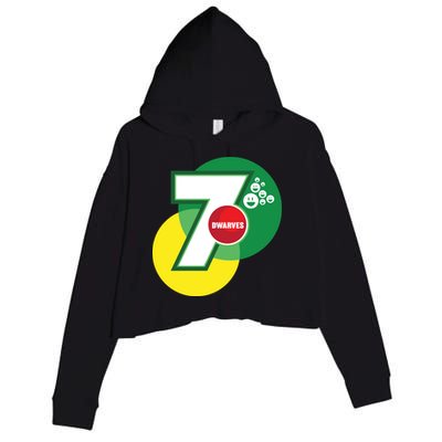 7 Dwarves Parody Crop Fleece Hoodie
