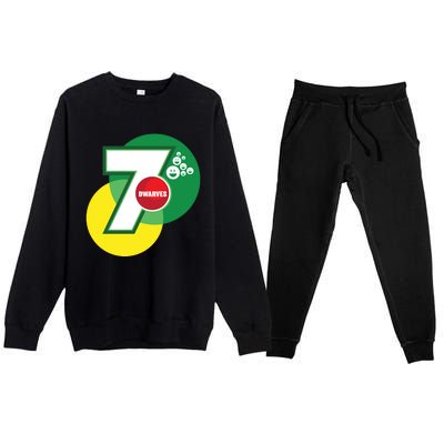 7 Dwarves Parody Premium Crewneck Sweatsuit Set