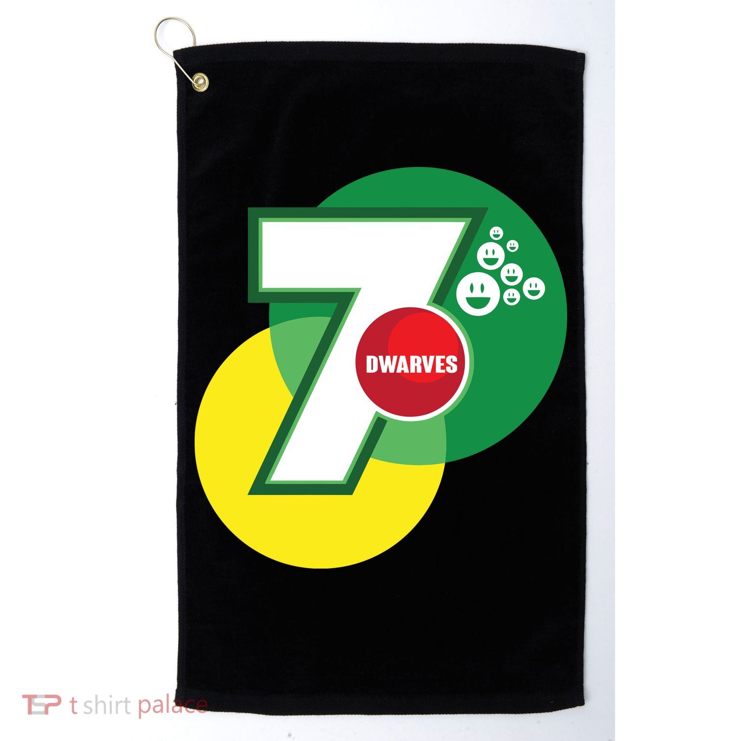 7 Dwarves Parody Golf Towel