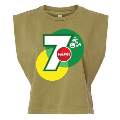 7 Dwarves Parody Garment-Dyed Women's Muscle Tee