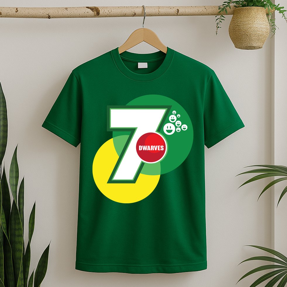 7 Dwarves Parody T-Shirt