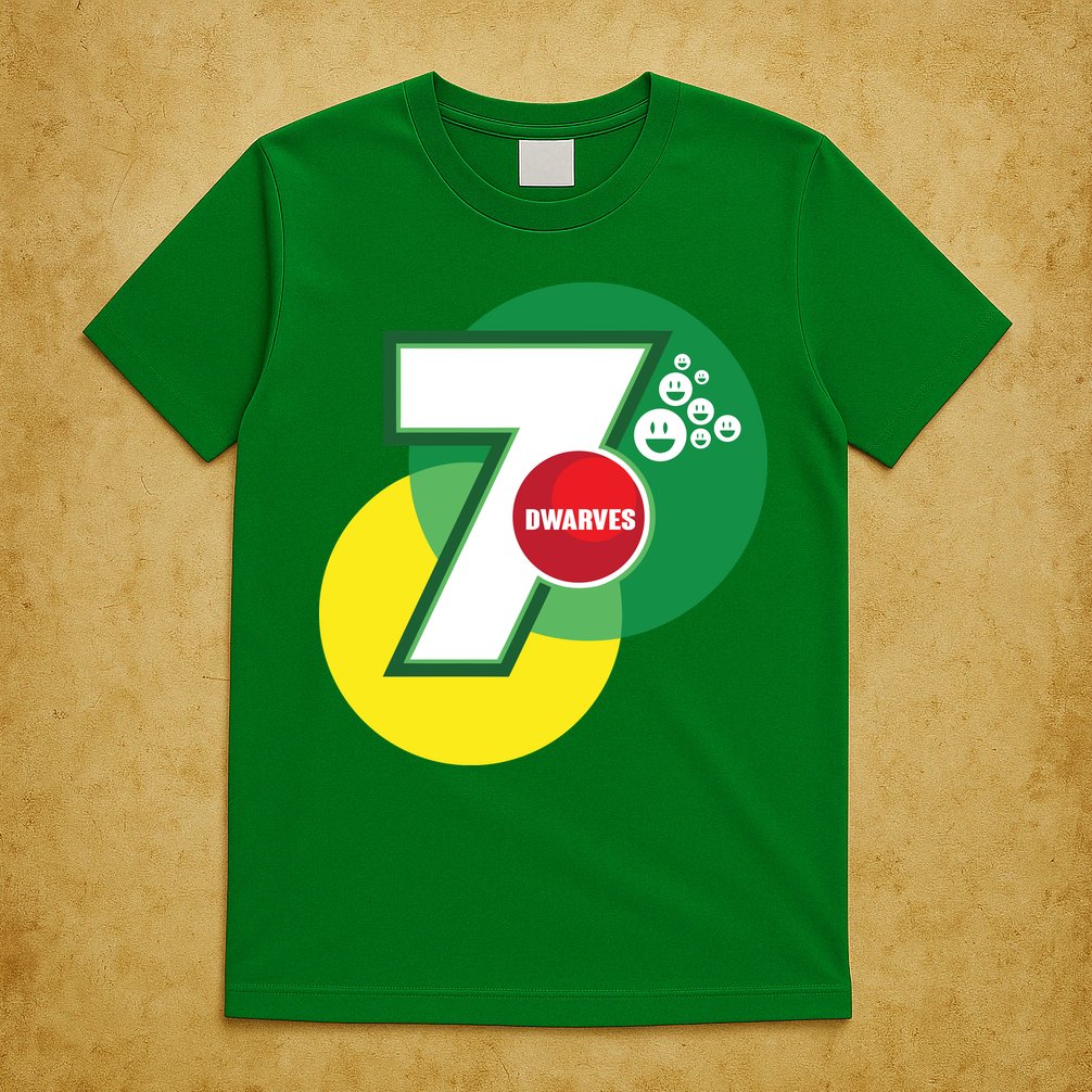 7 Dwarves Parody T-Shirt