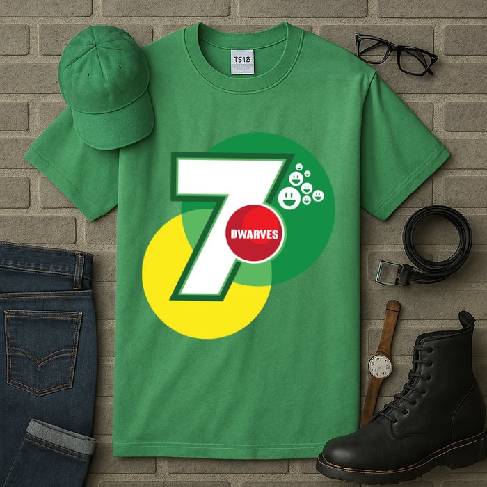 7 Dwarves Parody Tall T-Shirt