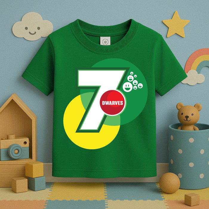 7 Dwarves Parody Toddler T-Shirt