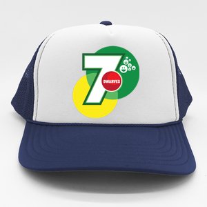 7 Dwarves Parody Trucker Hat