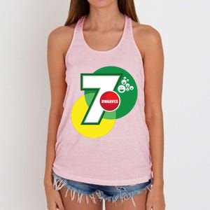 7 Dwarves Parody Women's Knotted Racerback Tank