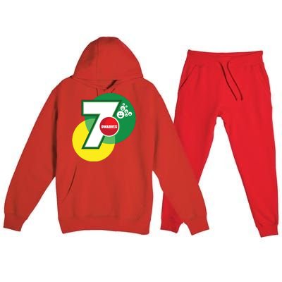 7 Dwarves Parody Premium Hooded Sweatsuit Set