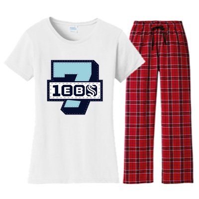 7 Ebs 1000 Women's Flannel Pajama Set