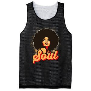 70s Funk Afro Women Soul Retro Mesh Reversible Basketball Jersey Tank